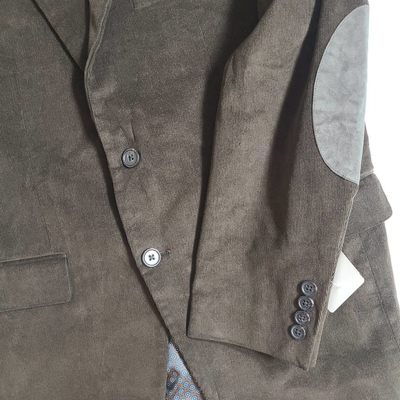 Lauren Ralph Lauren Brown Ultraflex Corduroy Sport Coat Classic-Fit - Picture 4 of 5
